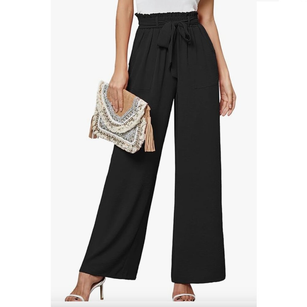 Wide-leg women's formal pants